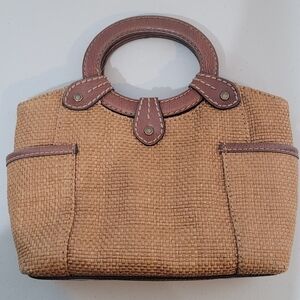 Fossil Vintage Rachel Mini Woven Handbag